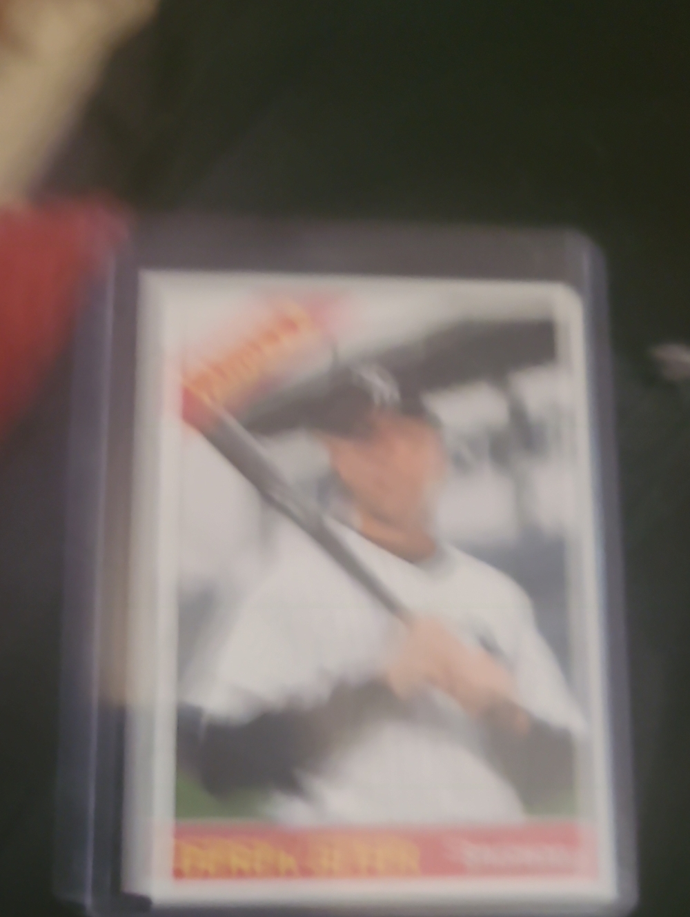 derk Jeter Baseball Card